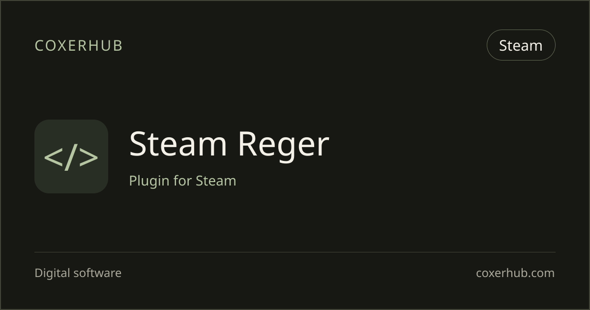 Steam Reger — Steam